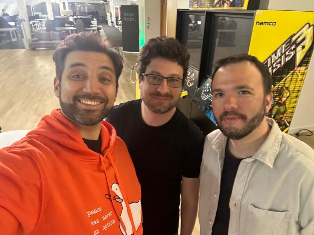Le trio d'À la french : Mehdi Medjaoui, Jean-Baptiste Kempf et Steeve Morin